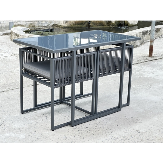 GHẾ QUẦY BAR NHỰA GIẢ MÂY