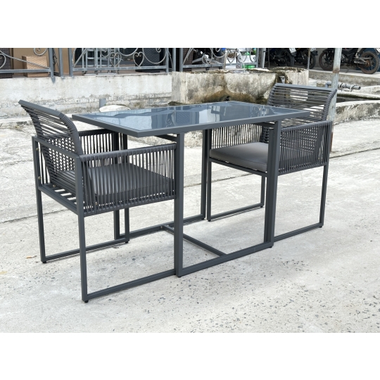 GHẾ QUẦY BAR NHỰA GIẢ MÂY