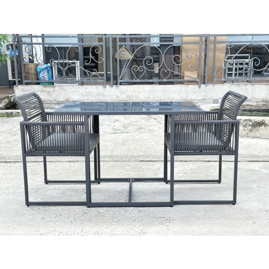 GHẾ QUẦY BAR NHỰA GIẢ MÂY