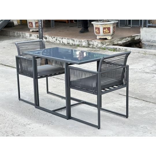 GHẾ QUẦY BAR NHỰA GIẢ MÂY
