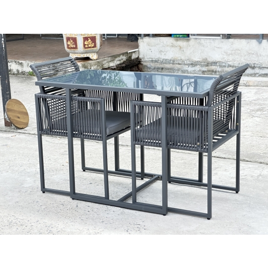 GHẾ QUẦY BAR NHỰA GIẢ MÂY