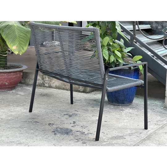 GHẾ NGOÀI TRỜI 2 CHỖ, CÓ TAY