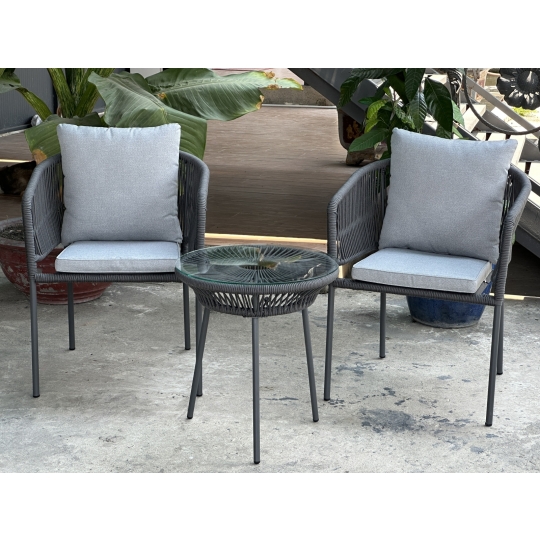Bàn Ghế Mây Kết Hợp Bắc Âu